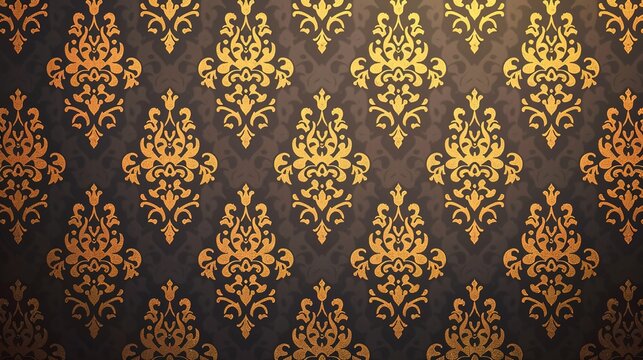 Seamless pattern wallpaper