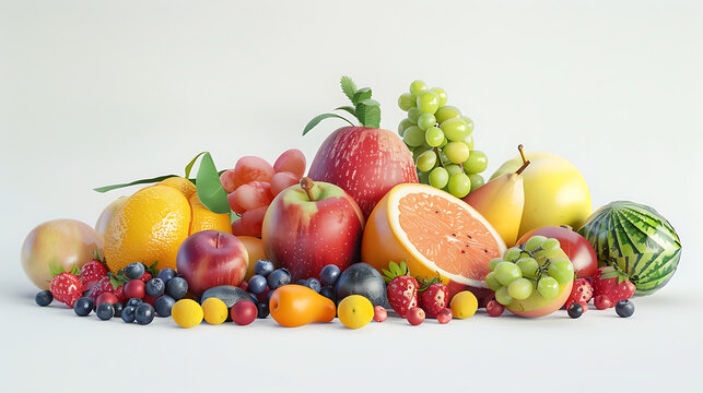 Fun fruits wallpaper,  add vitamins and minerals to the body