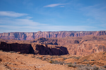 Fototapeta na wymiar Iconic Desert Scene, grand canyon national park