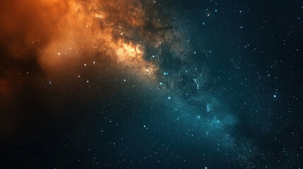 Fototapeta premium Glamourous Milky Way of the Galaxy 