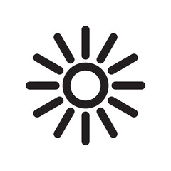 the sun graphic vector deisgn