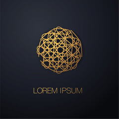 abstract logo concept design