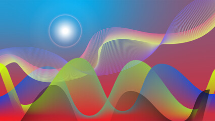 abstract colorful background