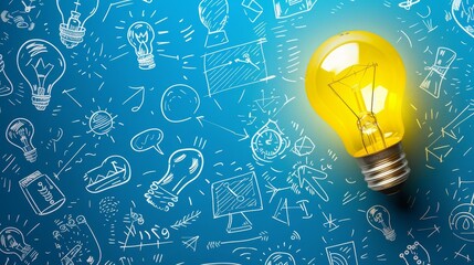 Creativity, imagination, innovative ideas, creative plans Businessmen discussing strategies for startups