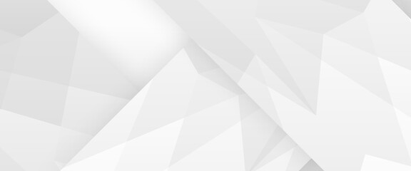 White vector gradient abstract banner design. Graphic design element modern style concept for background, banner, flyer, card, wallpaper, cover, or brochure