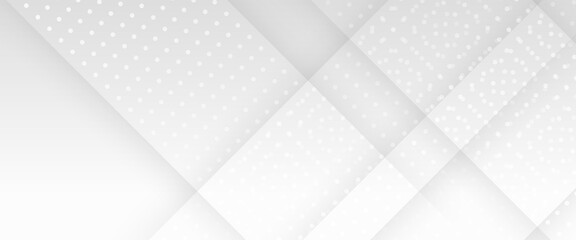 White vector abstract geometrical shape modern banner. For website, banners, brochure, posters, flyer, card, and cover