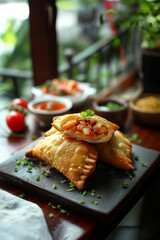 grilled salmon steak