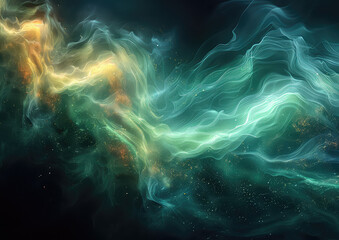 Energy of fractal realms. Created with Ai