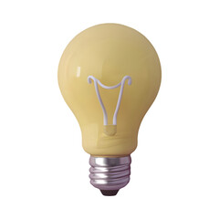 Bulb png isolated on transparent background