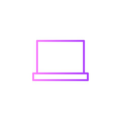 laptop gradient icon