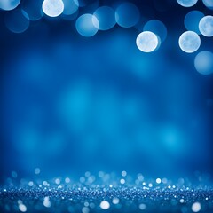 bokeh background blue 