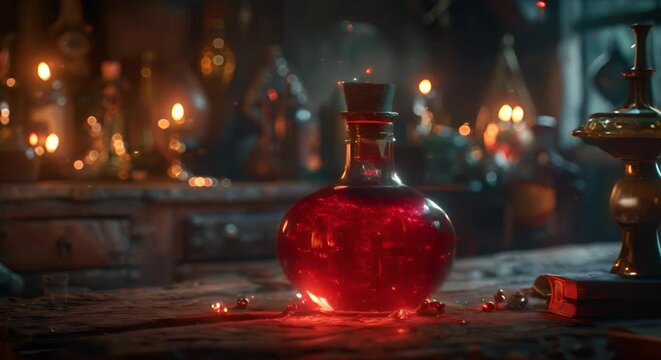 A potion that increases one's financial luck tenfold when consumed.