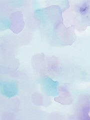 Fototapeta na wymiar watercolor pastel blue purple 8