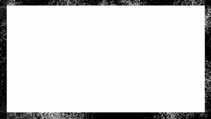 Scratched Grunge Urban Background Texture Vector. Grunge frame. Dust Overlay Distress Grainy Grungy Effect. Distressed Backdrop Vector Illustration. Isolated Black on White Background. 
