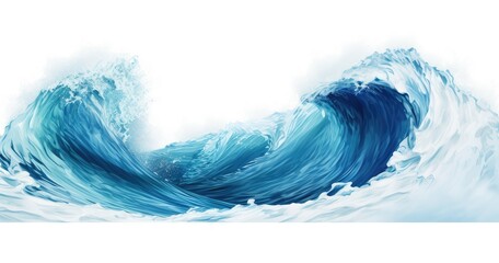 turbulent sea wave graphic art background