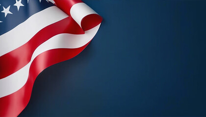 American Flag Concept Background