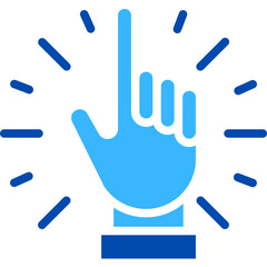 Blessings Solid Color Icon Design Vector Ramadan