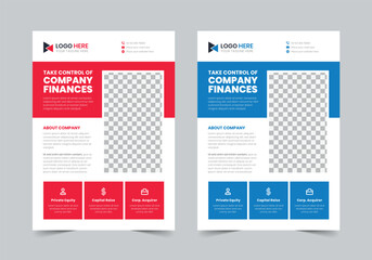 Creative Finance Flyer Template | A4 | Print Ready