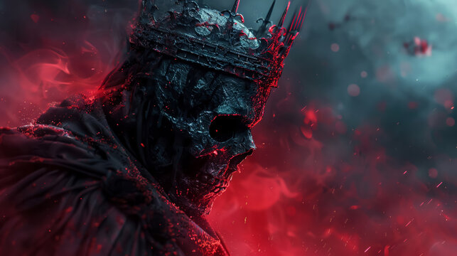 Knightcore themed cover for insidious antichrist, anti form, dark and brooding design