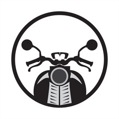 vector, motorbike logo icon