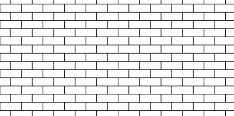 White brick wall background. Brick wall background. white or dark gray pattern grainy concrete wall stone texture background. Panorama of white brick pattern wall seamless.