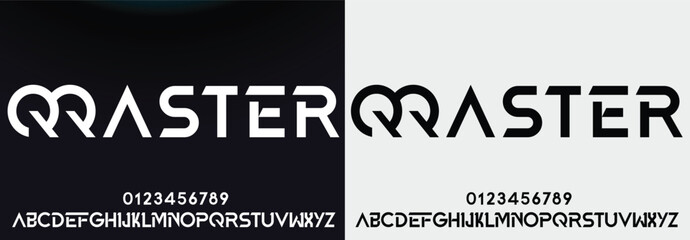 modern creative alphabet. Future fonts style. Typography uppercase and lowercase fonts. vector illustration