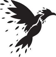 Eagle logo Symbolizing Freedom Innovation and Data Fusion 