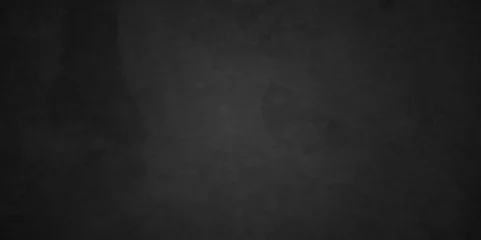 Deurstickers Abstract black distressed Rough texture grunge concrete background. Textured dark stone black grunge background, old grunge background. Chalk board and Black board grunge backdrop background. © armans