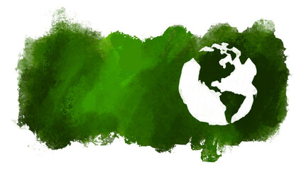 ESG concepts for businesses and organizations, environment, society, governance and sustainable development. Green background to put text on. - obrazy, fototapety, plakaty