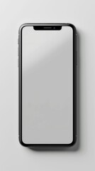 Iphone With Blank Screen on White Surface