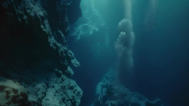 The water here is still and eerily quiet save for the occasional creaks and groans of the earths crust shifting below. You cant help but marvel at the depth of these trenches