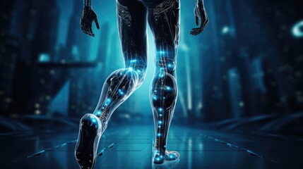 machine learning for personalized rehabilitation plans after orthopedic injuries - obrazy, fototapety, plakaty