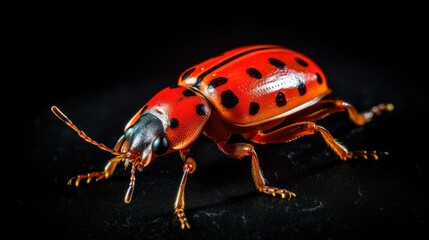 Naklejka premium synthetic fire beetles controlling forest insect infestations