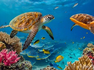 turtle underwater world 1