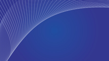 Blue Abstract background with curve line vector image