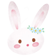 Cute bunny for easter 