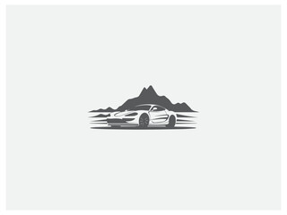 Fototapeta na wymiar premium automotive and vehicle logo design vector, vector and illustration,