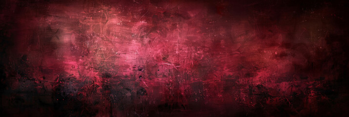 Fototapeta premium red background, red grunge texture background for poster, Dark Red Stucco Wall Background. Valentines ,Christmas banner 