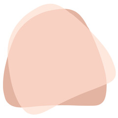 Modern pastel blob shape element, abstract blob background, boho shapes, aesthetic, Modern minimalist background concept design for web banner.