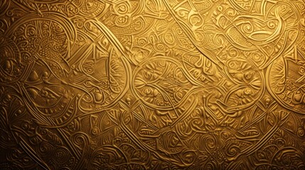 Gold background with pattern