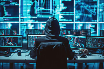 Ethical Hacker, Penetration Tester, Testing computer systems, networks, or applications for vulnerabilities to identify and fix potential security threats - obrazy, fototapety, plakaty