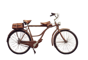 bicycle retro brown circa aged saddle wall leather front s concrete style vintage background old filtered photo bike 90s transport parking travel vehicle sport cycle classic delivery