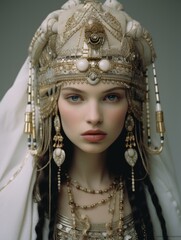 Cleopatra in Renaissance costume Surealistic, fantasy