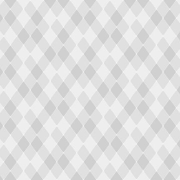 ドットライン入りダイヤ柄背景のループ動画（灰色）【正方形ビデオ】