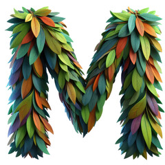 Fototapeta premium Isolated 3D Letter on a Clear PNG Canvas, Generative AI