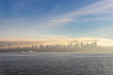 Obraz premium The Seattle Skyline, Washington State, USA