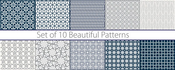 Seamless Patterns_10 in 1