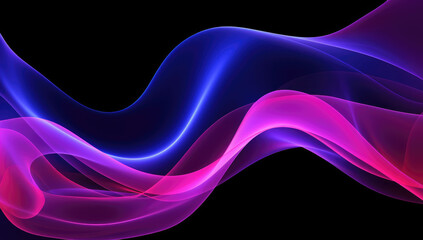 abstract futuristic background with pink blue glowing neon moving high speed wave lines and bokeh lights. Data transfer concept Fantastic wallpaper