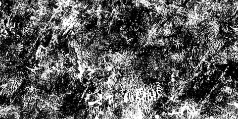 Grunge abstract black and white texture monochrome vintage background. Polished grunge wall distressed texture grainy and scratches rough black and white texture vector.