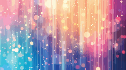 Bokeh background design with abstract linear details